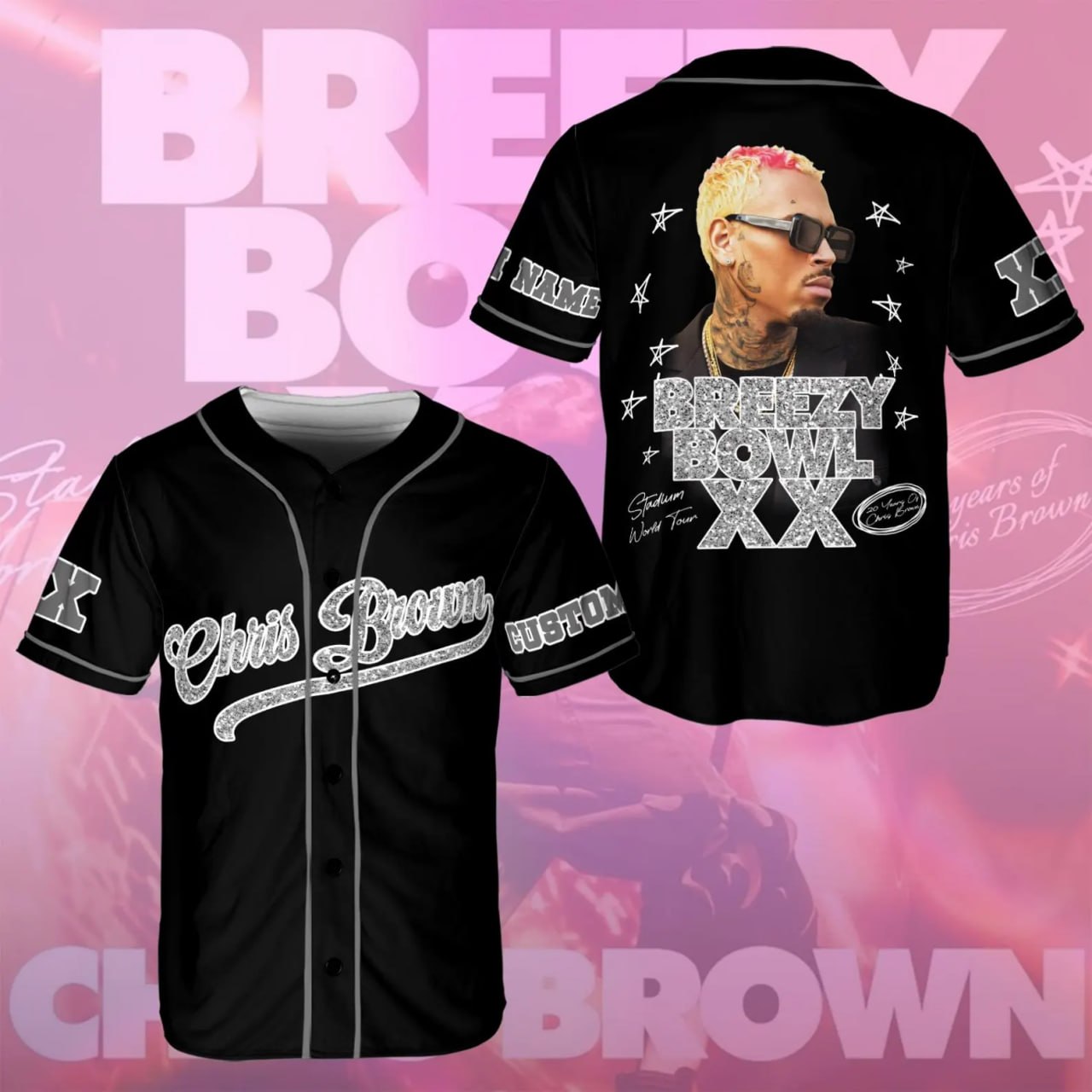 R. Brown Baseball Jersey