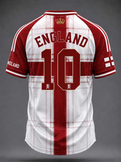 Men's UK Football Lover England Printed short sleeve t-shirt