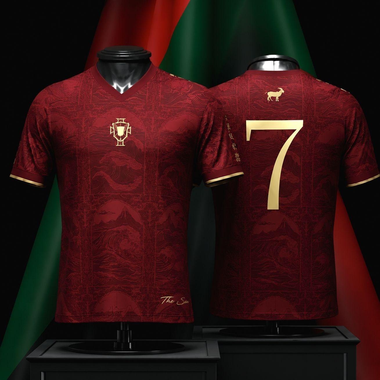 Men's Portugal Football Shirt