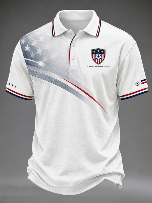 Men's USA Football Printed Shirt